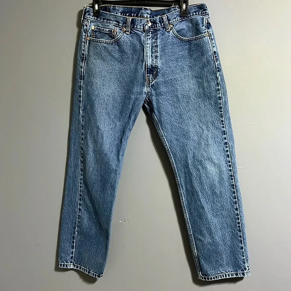 Levis jeans 505 straight leg Size 38X 30